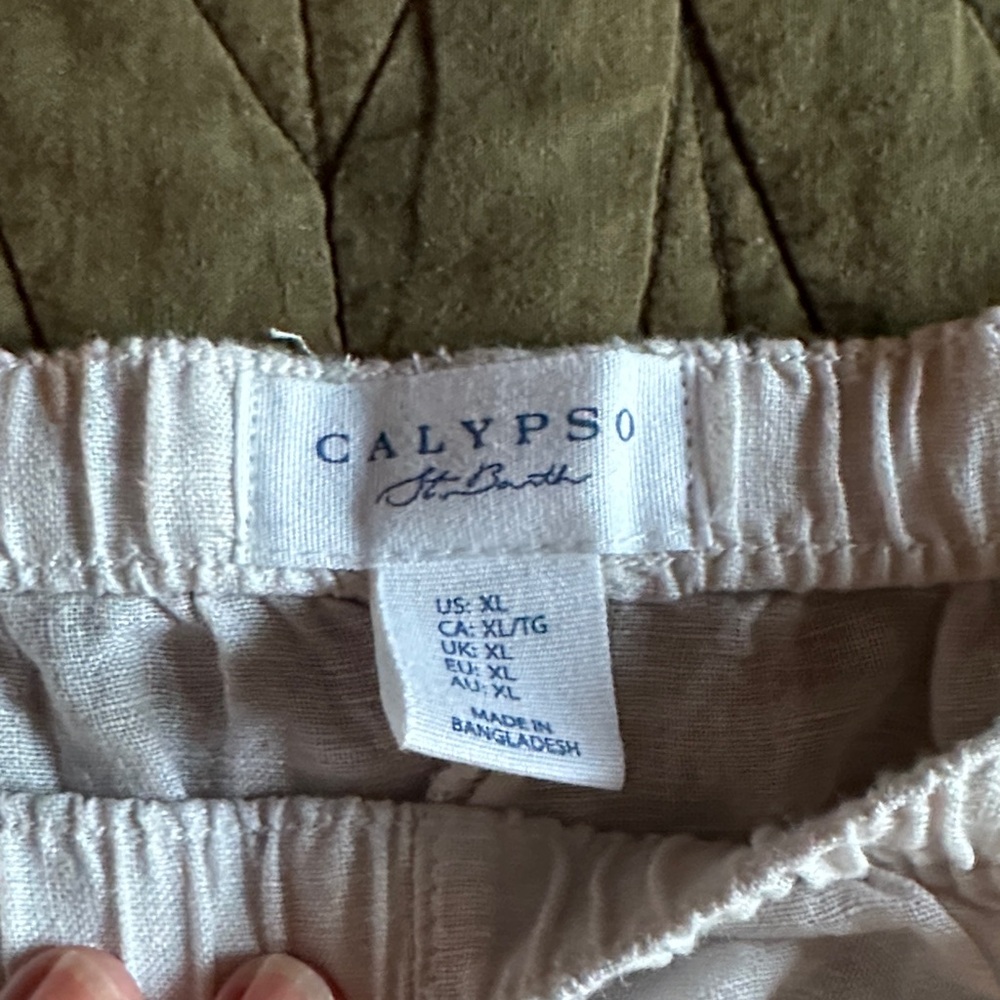 Calypso St. Barth Ivory Women's Bermudas